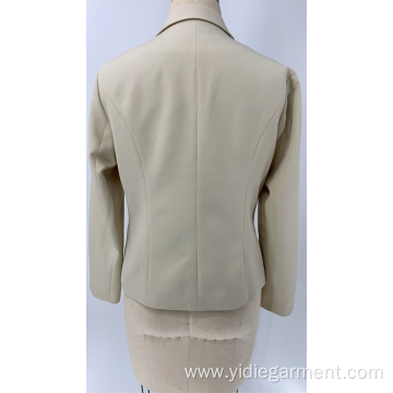 Women's Off White Business Casual Blazer